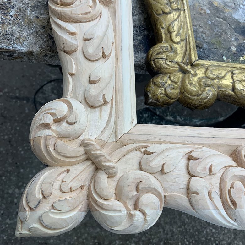 Pair of reproduction Auricular frames