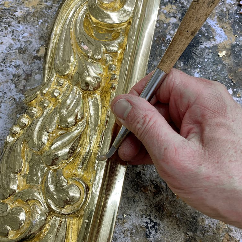 Pair of reproduction Auricular frames