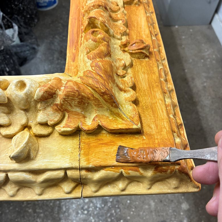 Italian Baroque frame