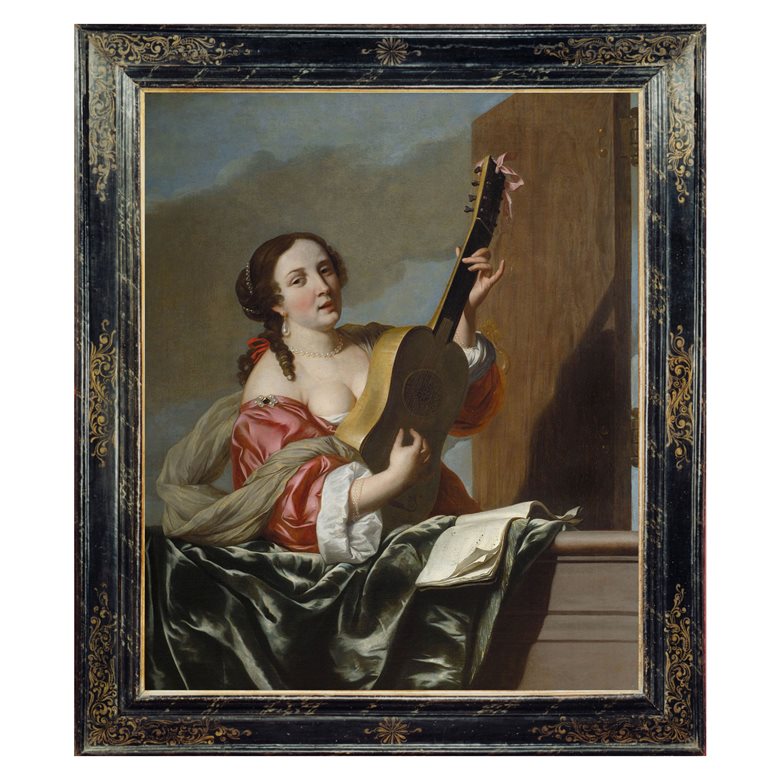 Reproduction 17th century Italian cassetta frame for Johannes Van Bronchorst – Private Collection.
