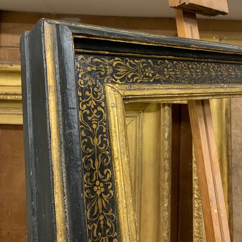Reproduction sixteenth century Italian frame.
