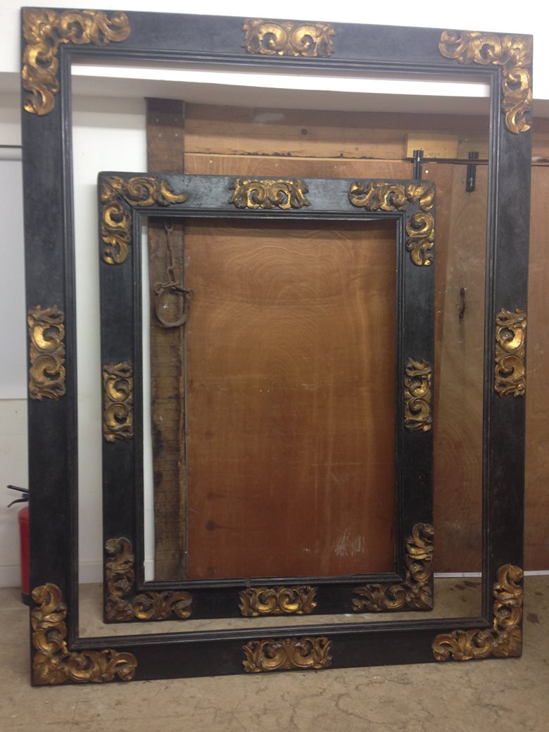 A reproduction of a 17th century Spanish frame