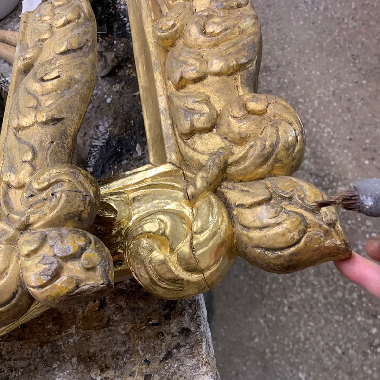 Pair of reproduction Auricular frames