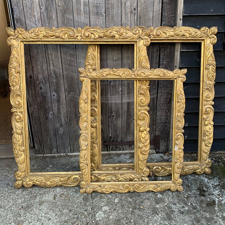 Pair of reproduction Auricular frames