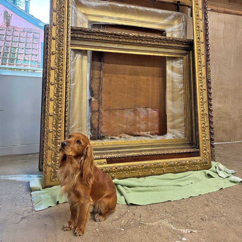 Italian Baroque frame